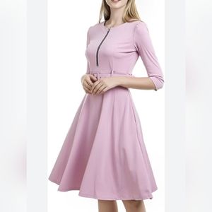 Elegant Midi Party Dresses Casual Formal Women's Evening Party Dress M.